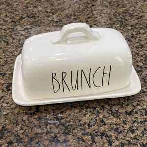 Rae Dunn/ Magenta Butter Plate